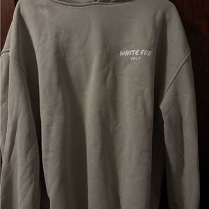 White Fox Boutique Gray Hoodie